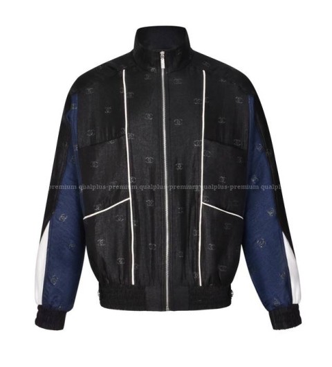 샤넬 CC 새틴 자켓