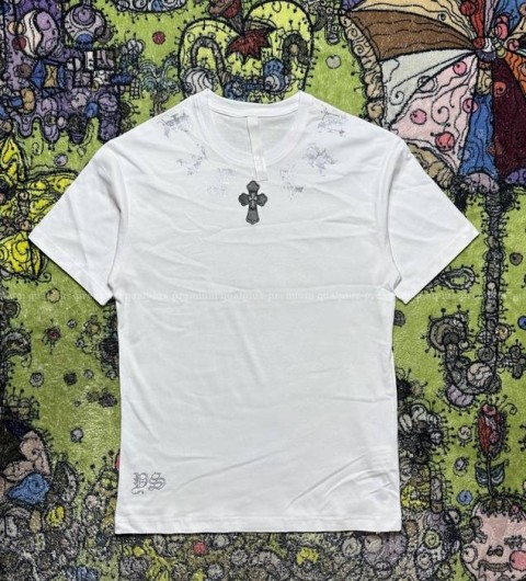 크롬하츠 로고 반팔티셔츠