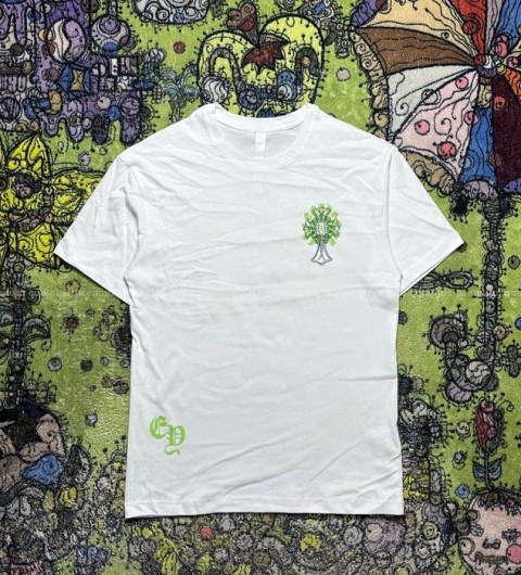 크롬하츠 로고 반팔티셔츠