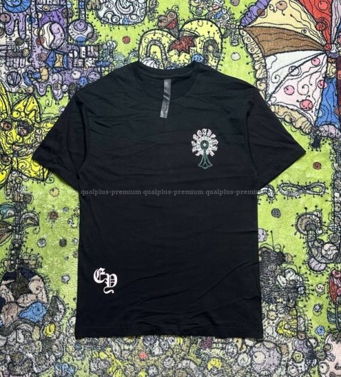 크롬하츠 로고 반팔티셔츠