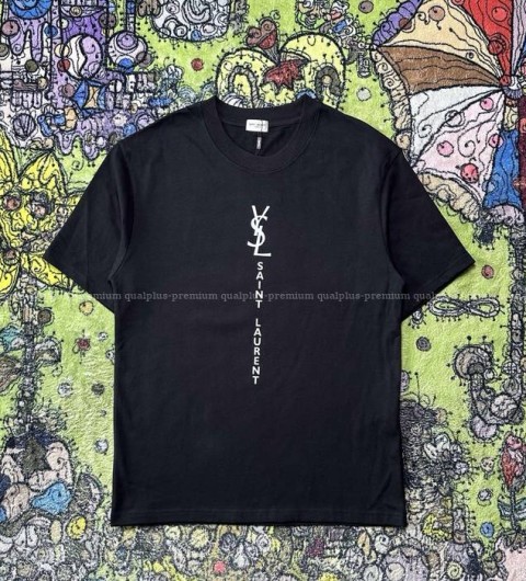 입생로랑 로고 반팔티셔츠