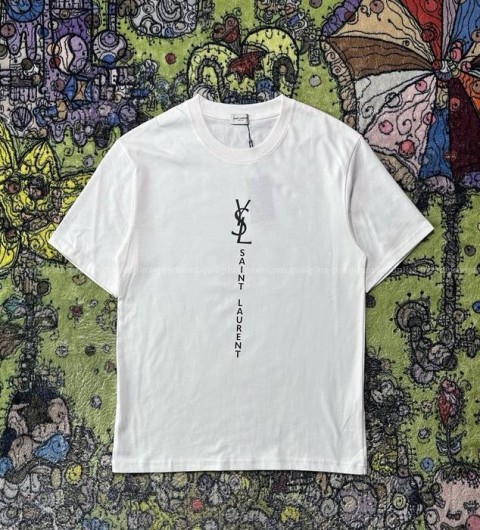 입생로랑 로고 반팔티셔츠