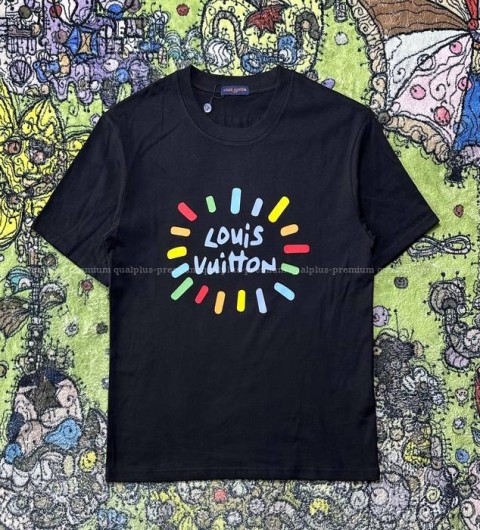 루이비통 로고 반팔티셔츠