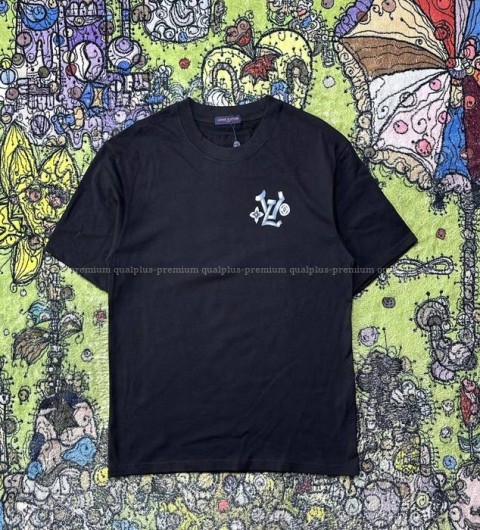 루이비통 로고 반팔티셔츠