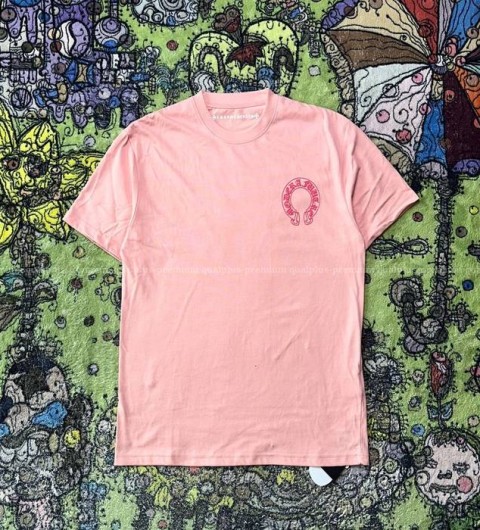 크롬하츠 로고 반팔티셔츠