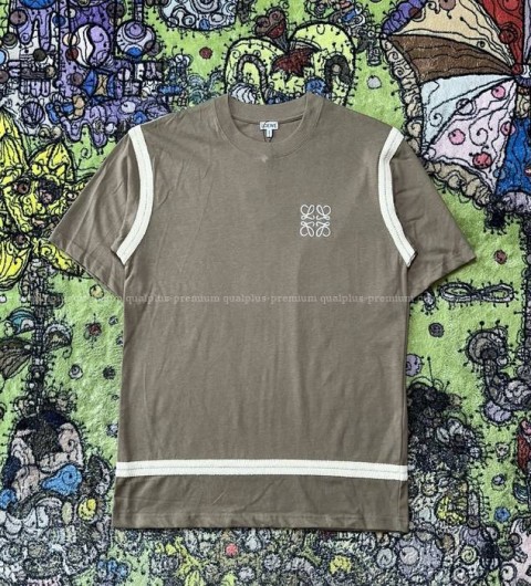 로에베 애너그램 배색 반팔티셔츠