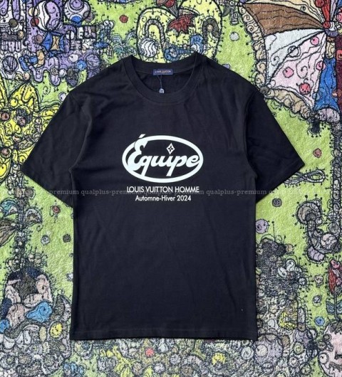 루이비통 로고 반팔티셔츠