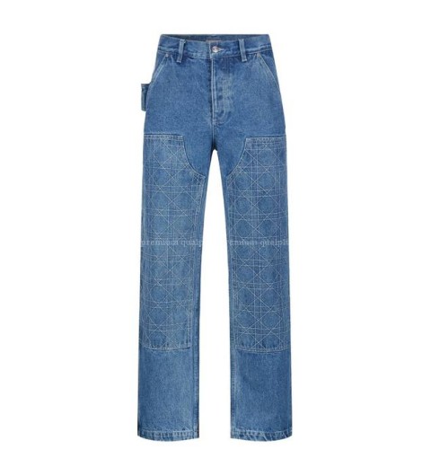 디올 까나쥬 카펜터 진 데님 팬츠