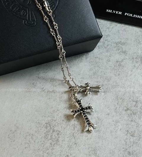 [국내배송] 크*하츠 원볼 CH 더블크로스 목걸이