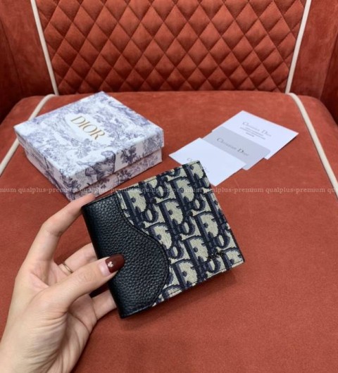 디올 새들 반지갑 남성용