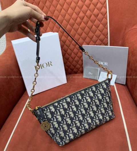 디올 스타 체인 호보 숄더백