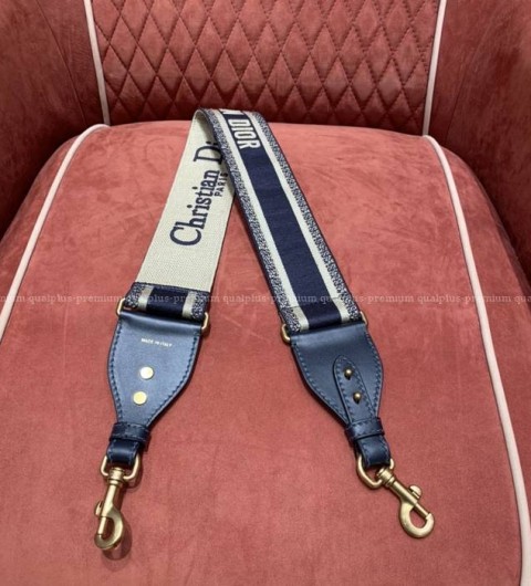 디올 자수 숄더 스트랩