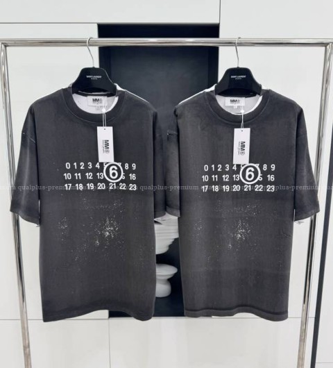 메종마르지엘라 넘버링 반팔티셔츠