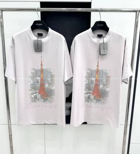 발렌시아가 파리 리버티 반팔티셔츠