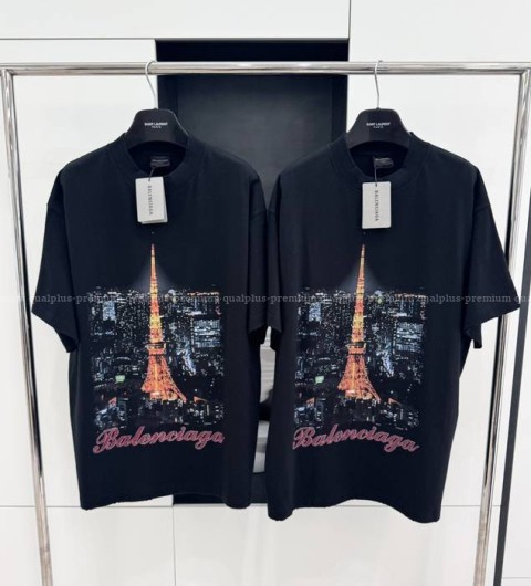 발렌시아가 파리 리버티 반팔티셔츠