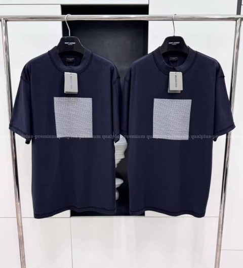 발렌시아가 스퀘어 로고 반팔티셔츠