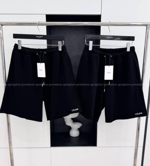 셀린느 로고 쇼츠 반바지