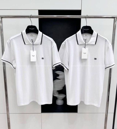 셀린느 트리오페 폴로 반팔티셔츠