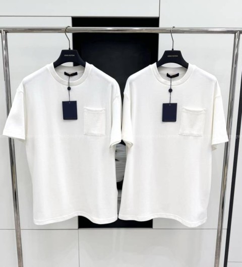 루이비통 피케 코튼 반팔티셔츠