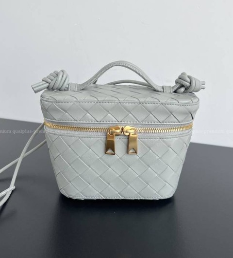 보테가베네타 743551 인트레치아토 베니티 탑핸들백 미니