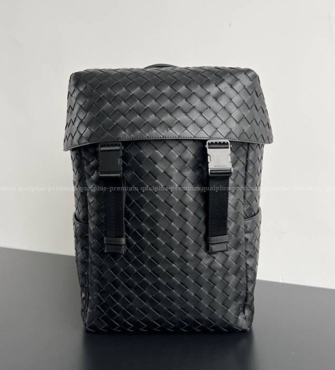 보테가베네타 766580 인트레치아토 플랩 백팩 남성용