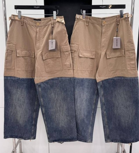 발렌시아가 하이브리드 카고 데님 팬츠