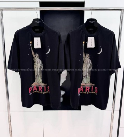 빌렌시아가 파리 리버티 반팔티셔츠