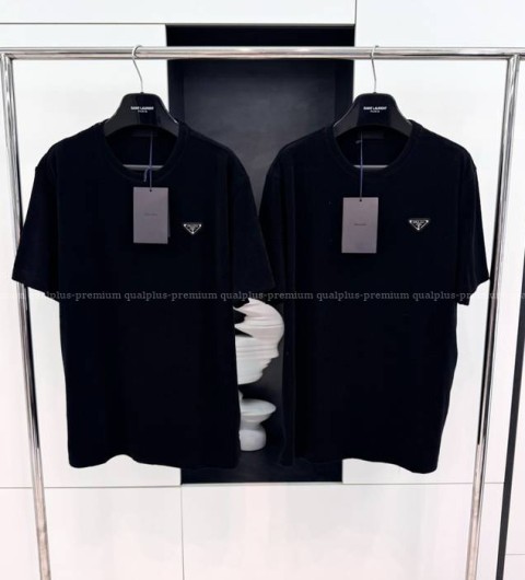 프라다 로고 반팔티셔츠