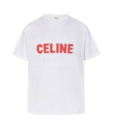 셀린느 로고 반팔티셔츠