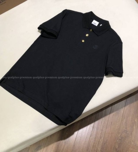 버버리 코튼 폴로 반팔티셔츠