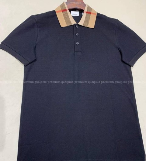 버버리 코튼 폴로 반팔티셔츠
