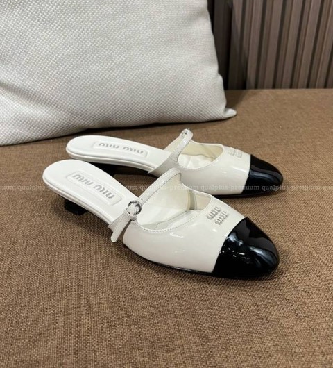 미우미우 힐 토 플랫슈즈 여성용