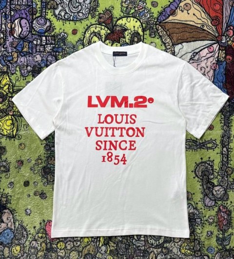 루이비통 로고 반팔티셔츠