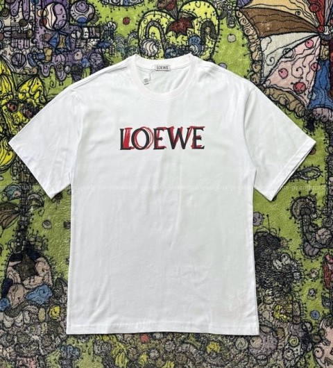 로에베 로고 반팔티셔츠