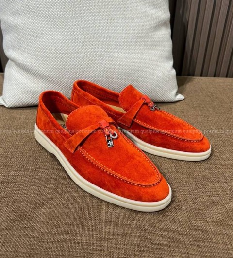 로로피아나 써머 참스 워크 로퍼 여성용