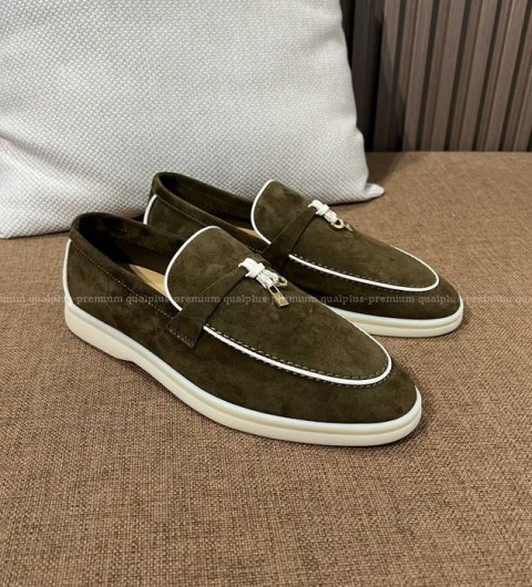 로로피아나 써머 참스 워크 로퍼 여성용