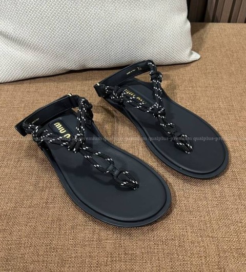 미우미우 Riviere 리비에르 코드 샌들 여성용