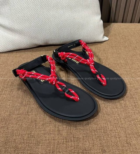 미우미우 Riviere 리비에르 코드 샌들 여성용