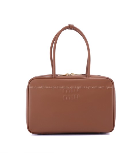 [국내배송] 미*미우 레더 탑 핸들백