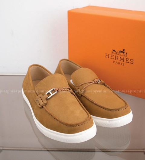 [국내배송] 에*메스 이그나시오 스웨이드 남성 모카신 로퍼