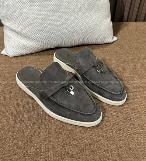 로로피아나 참스 워크 바부슈 로퍼 뮬 여성용