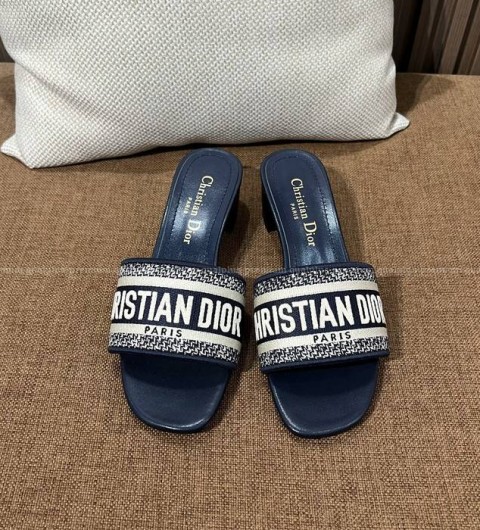 디올 Dway 디웨이 뮬 힐 여성용 4.5cm