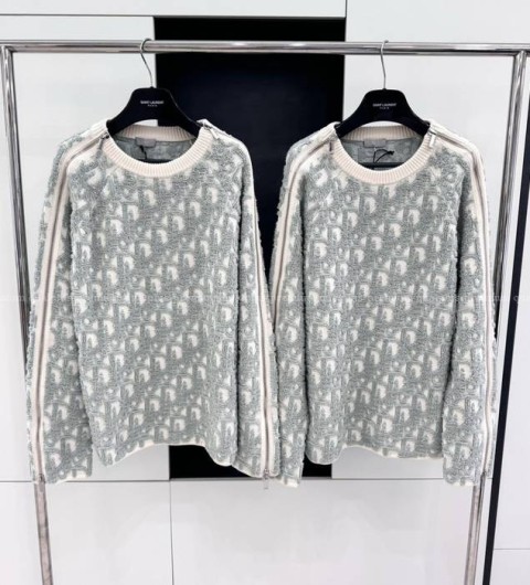 디올 오블리크 니트