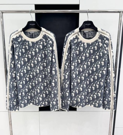 디올 오블리크 니트