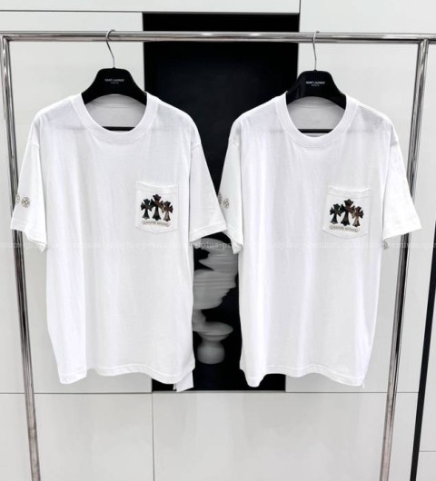 크롬하츠 로고 반팔티셔츠