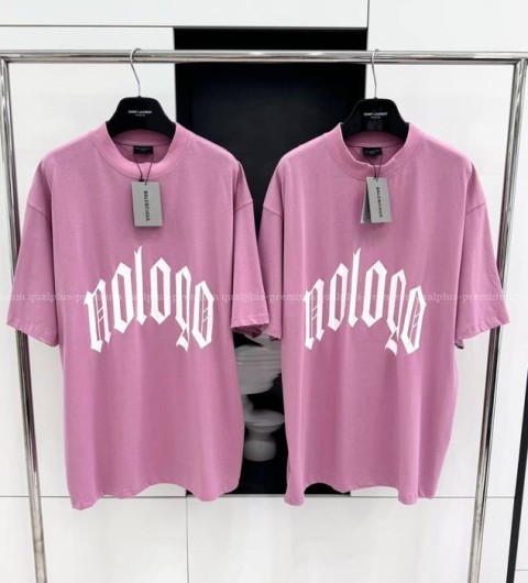 발렌시아가 로고 반팔티셔츠