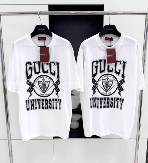 구찌 코튼 저지 프린트 반팔티셔츠