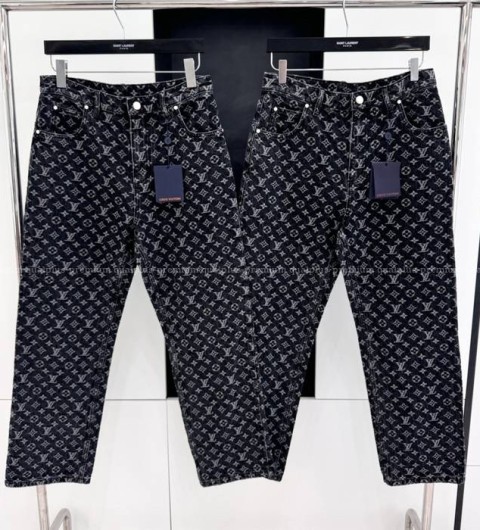 루이비통 모노그램 데님 팬츠