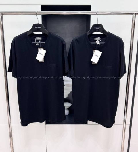 디올 로고 반팔티셔츠