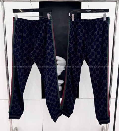 구찌 GG 자카드 트랙 팬츠